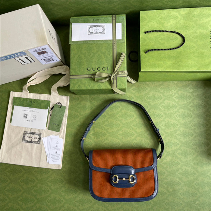 GUCCI   구찌 1955 홀스빗 숄더백 602204