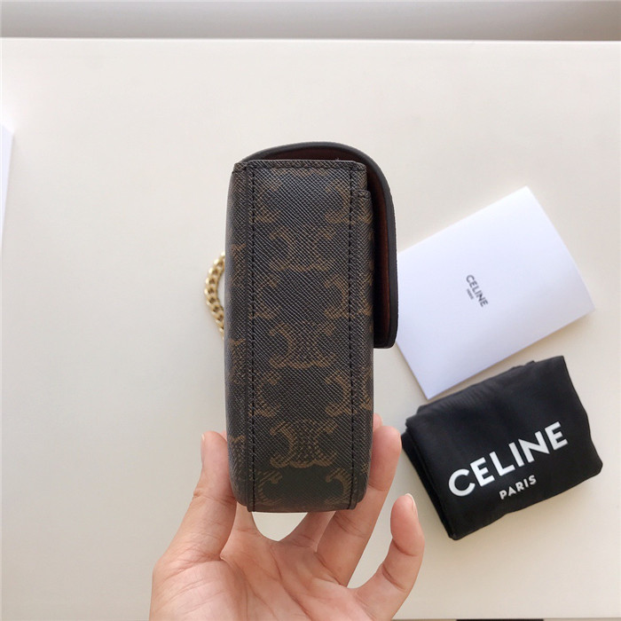 CELINE 셀린느 트리옴페 체인 호보백 C9839