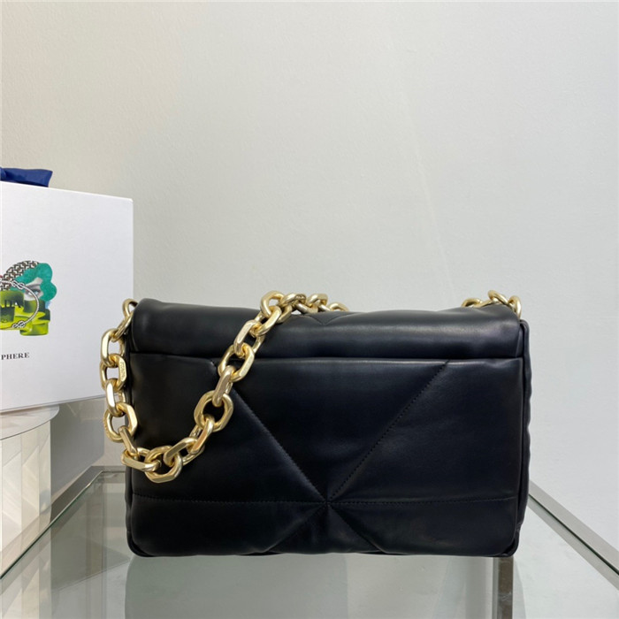 PRADA 프라다 패치워크 트라이앵글 로고 숄더백 1BD306
