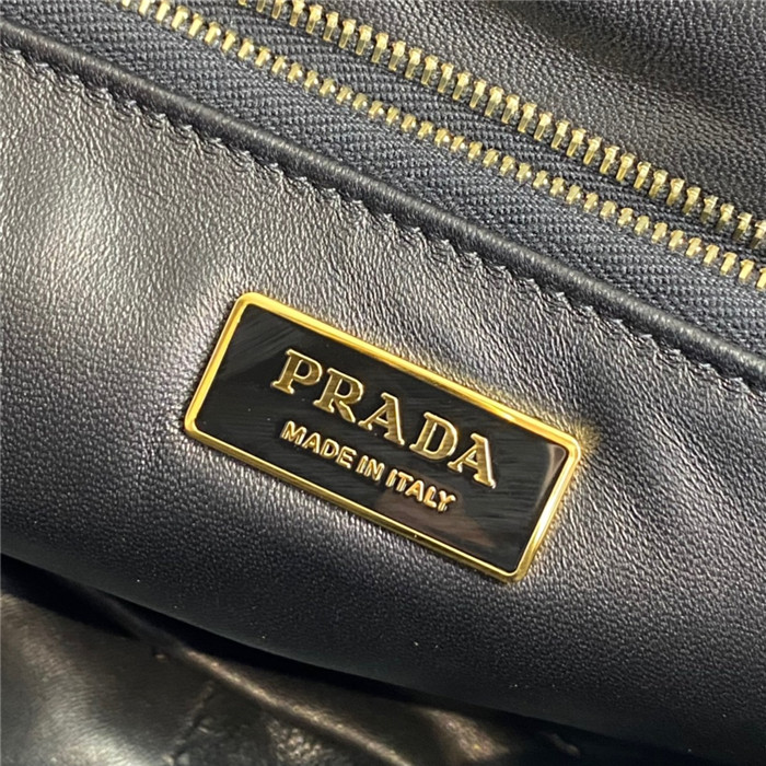 PRADA 프라다 패치워크 트라이앵글 로고 숄더백 1BD306