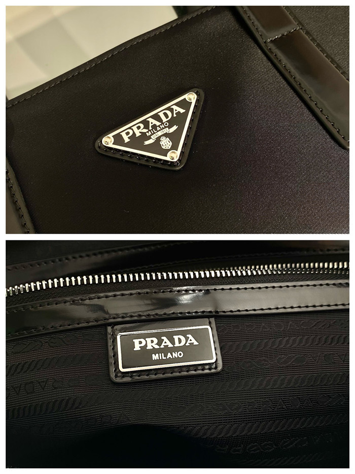 PRADA 프라다 나일론 가죽 토트백 2VG071