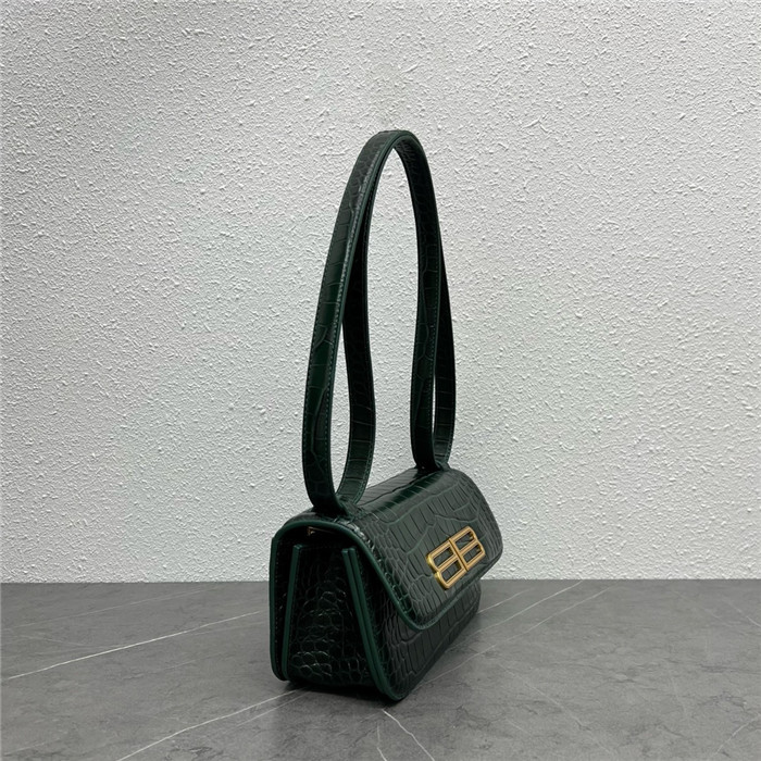 Balenciaga  발렌시아가 가십 BB장식 텍스처 숄더백 B59056