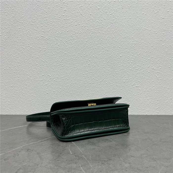 Balenciaga  발렌시아가 가십 BB장식 텍스처 숄더백 B59056