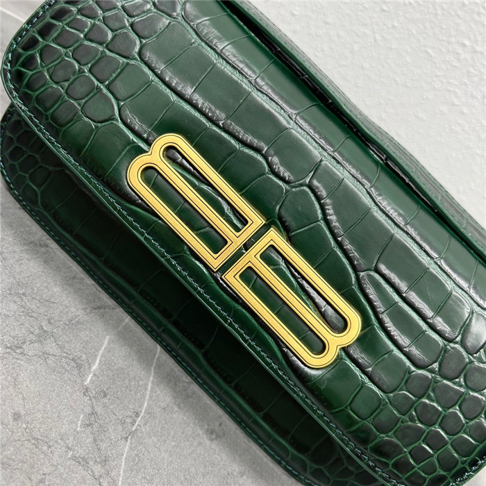 Balenciaga  발렌시아가 가십 BB장식 텍스처 숄더백 B59056