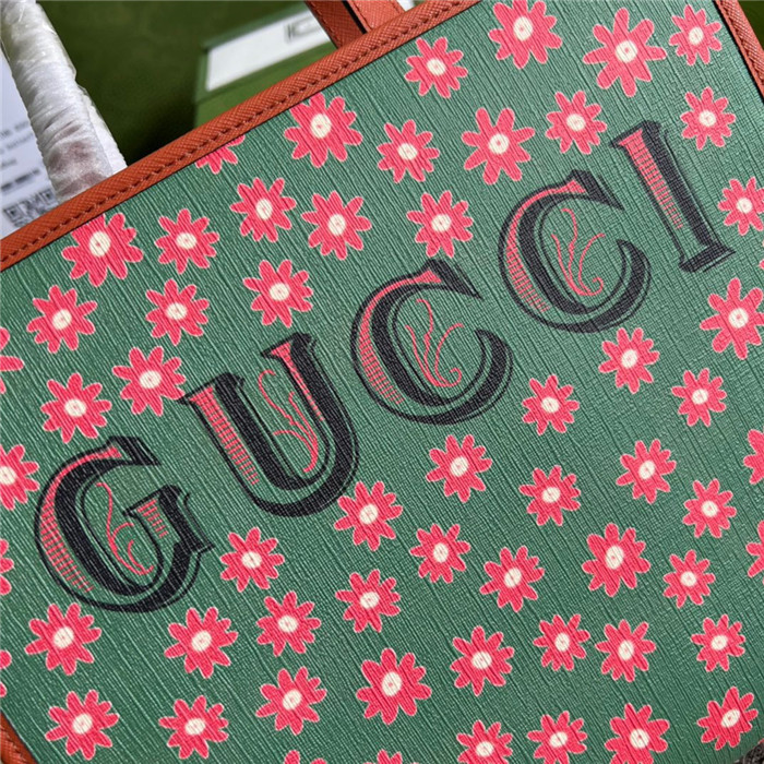 GUCCI  구찌 수프림 프린트 토트백 605614