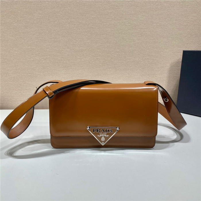 PRADA 프라다 삼각로고 숄더백 1BD32