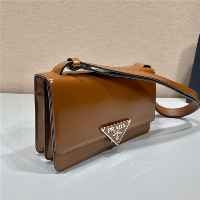 PRADA 프라다 삼각로고 숄더백 1BD32