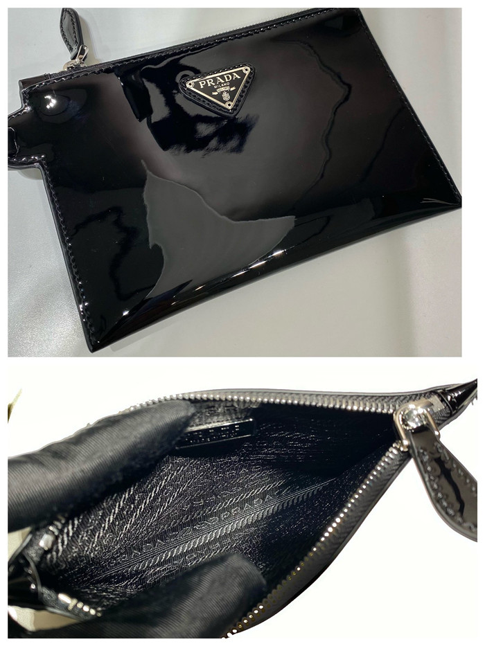PRADA 프라다 폴카 도트 메쉬 쇼퍼백 1BG416