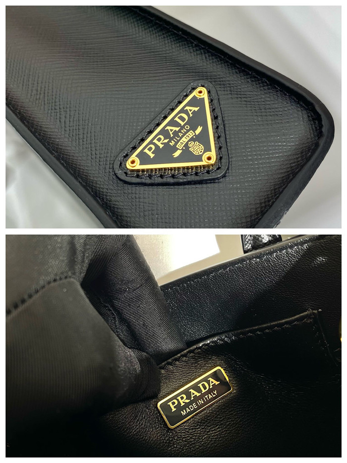 PRADA 프라다 로고 각인 숄더백 1BA333