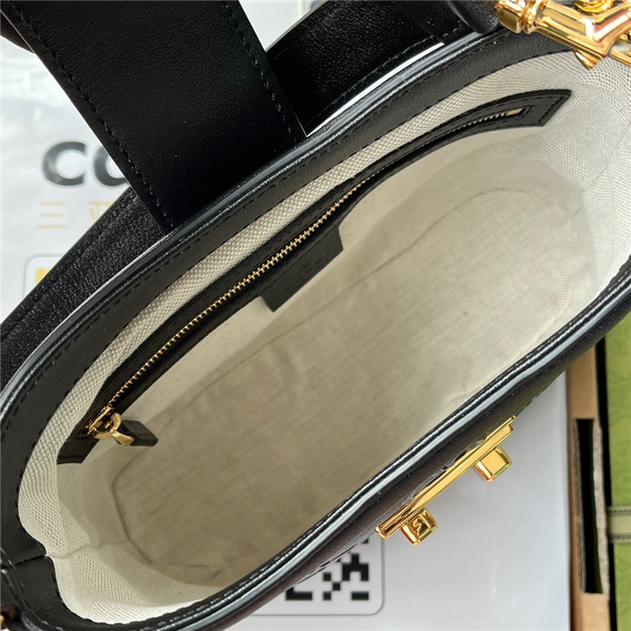 GUCCI 구찌 GG 음각 레더 스몰 숄더백 675788