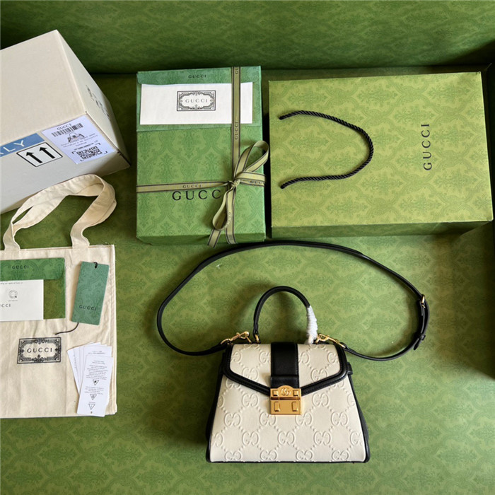  GUCCI  구찌 스몰 GG 탑 핸들 토트백 67579