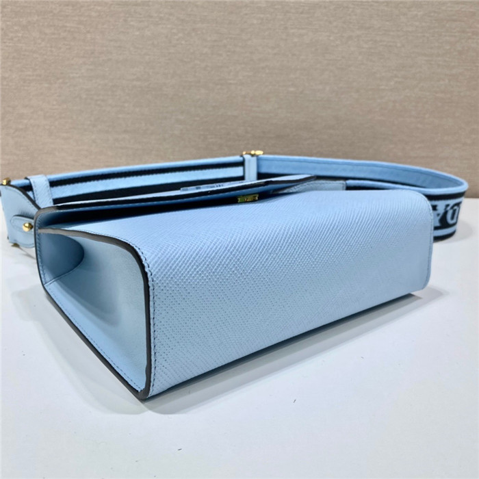 PRADA 프라다 모노크롬 사피아노 숄더백 1BD317