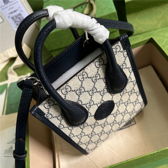 GUCCI  구찌 인터로킹 G 미니 토트백 671623