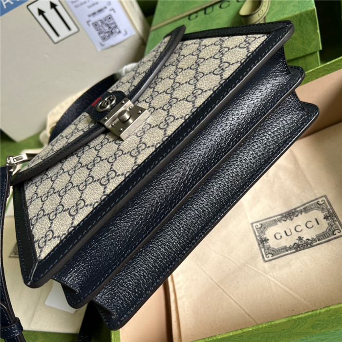 GUCCI 구찌 오피디아 GG 슈프림 웹 탑핸드백 651055