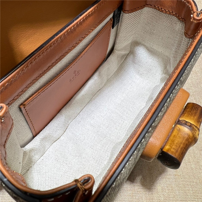 GUCCI 구찌 뱀부 1947 미니 벨트백 681137