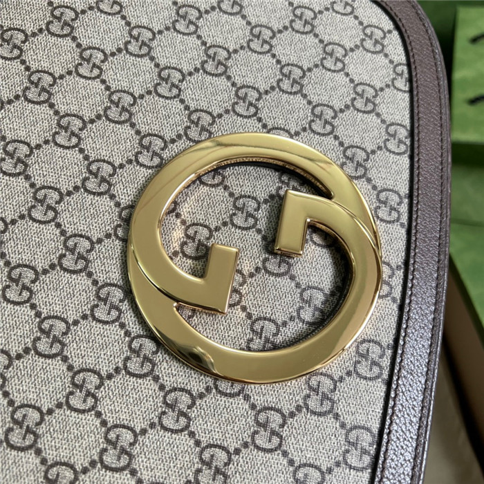 GUCCI 구찌 라운드 인터로킹 G 미디움 숄더백 699210