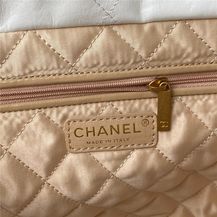  CHANEL 샤넬 샤이니 카프스킨 골드메탈 핸드백 AS3261