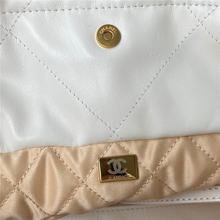  CHANEL 샤넬 샤이니 카프스킨 골드메탈 핸드백 AS3261