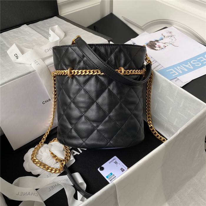 Chanel 샤넬 미니 버킷백 19.5CM AS3116