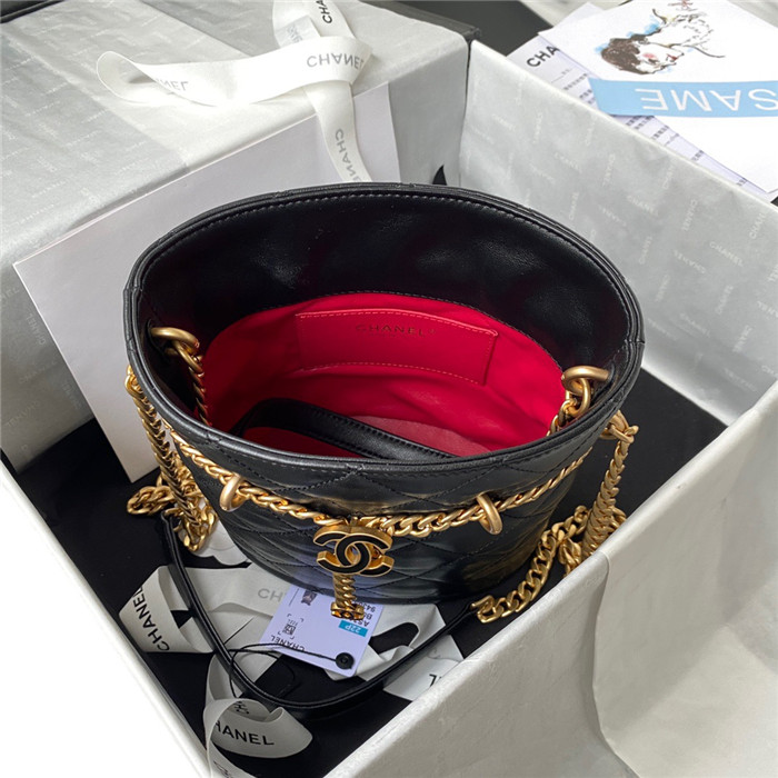 Chanel 샤넬 미니 버킷백 19.5CM AS3116