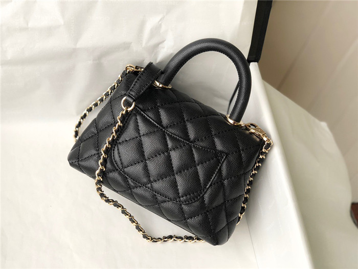  Chanel  샤넬 미니 코코핸들 캐비어 AS2215