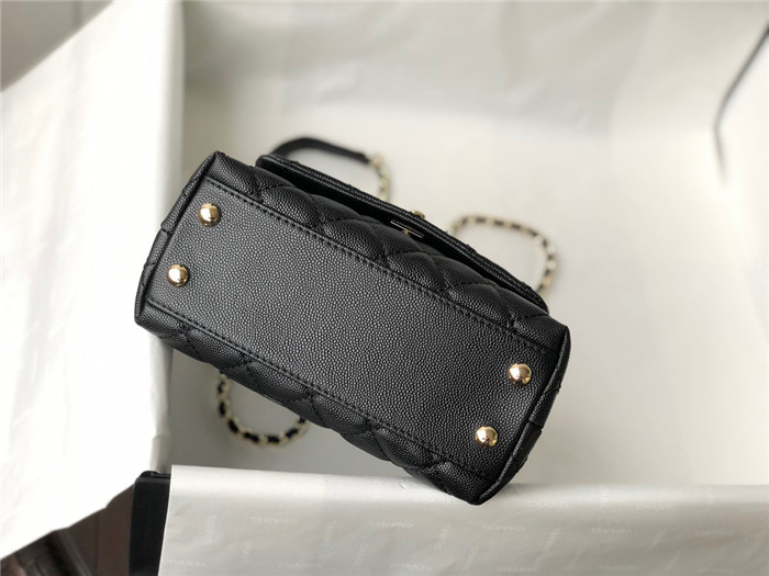  Chanel  샤넬 미니 코코핸들 캐비어 AS2215
