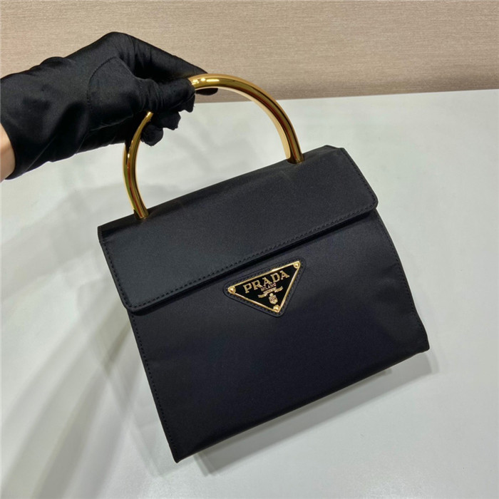 PRADA   프라다 빈티지 포코노 메탈 탑핸들 토트백 1BH608