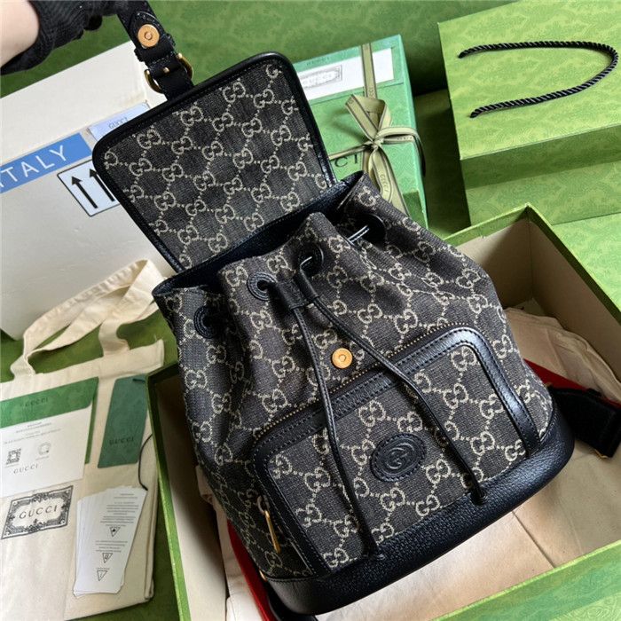 GUCCI  구찌 인터로킹 G 백팩 674147