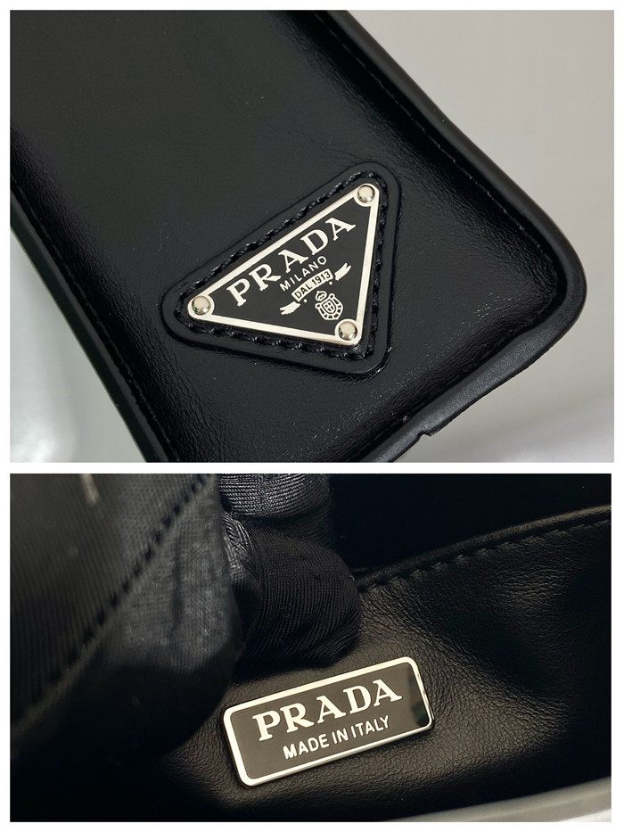 PRADA  프라다 로고 각인 숄더백 1BA333