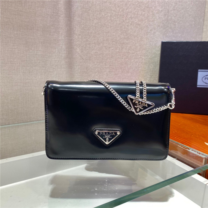 PRADA 프라다 브러시드 체인 숄더백 1BD307