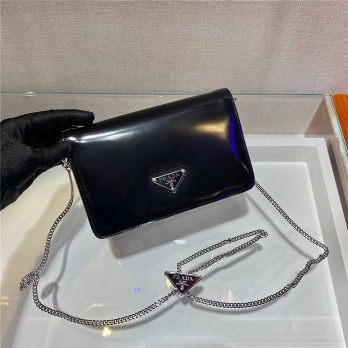 PRADA 프라다 브러시드 체인 숄더백 1BD307