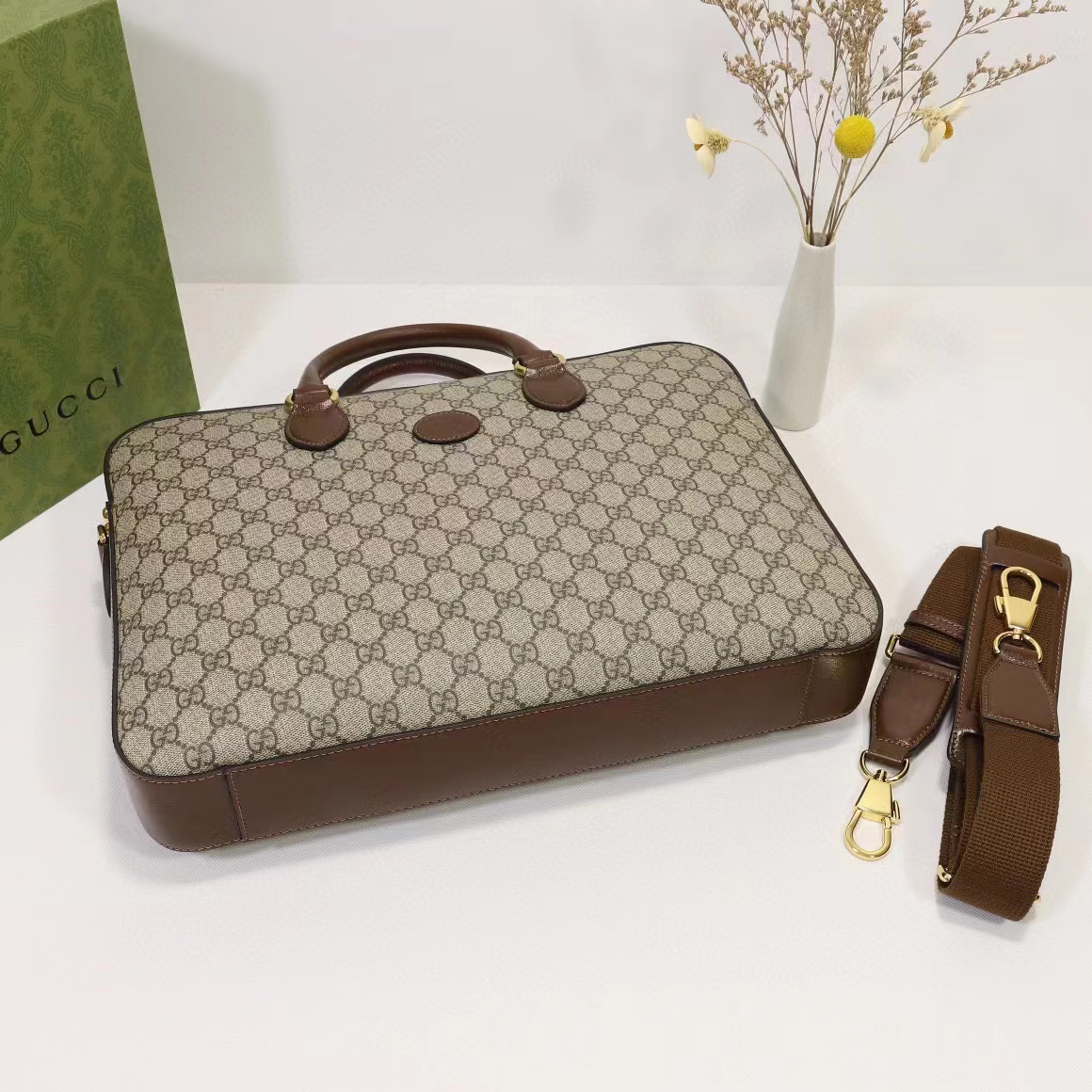  Gucci 구찌 인터로킹 GG 브리프케이스 서류가방 케이스