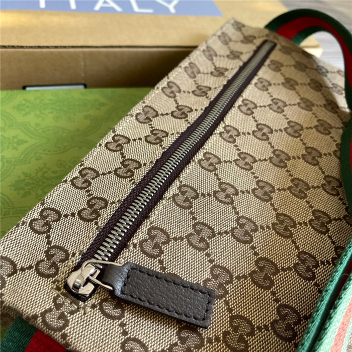 GUCCi  구찌 쟈가드 GG로고 투포켓 힙색