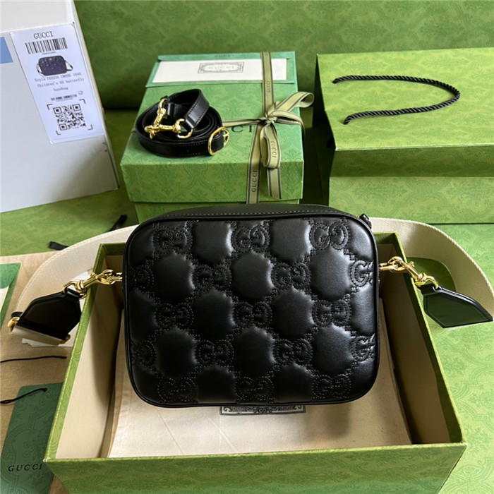 GUCCi  구찌 GG 마틀라세 레더 숄더백 702234