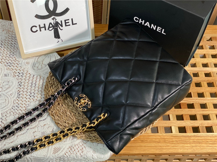  Chanel  샤넬 19 쇼핑백 AS3519