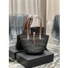 Saint Laurent  생로랑 라피아 파니에 토트백 미듐 Y685618