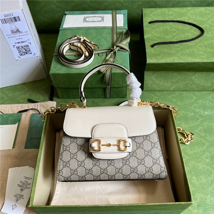 GUCCi 구찌 홀스빗 1955 익스클루시브 탑 핸들백 703848