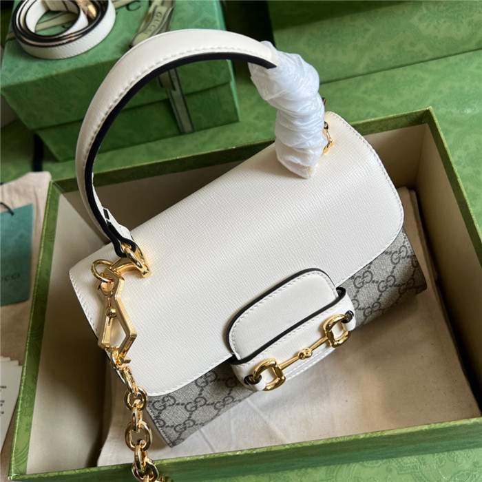 GUCCi 구찌 홀스빗 1955 익스클루시브 탑 핸들백 703848