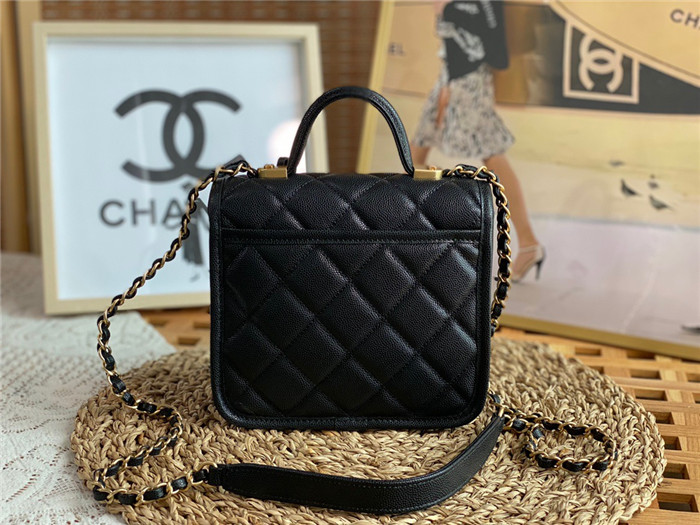  Chanel 샤넬 22K 스몰 탑핸들 플랩백 AS3652
