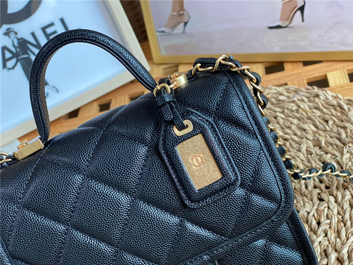  Chanel 샤넬 22K 스몰 탑핸들 플랩백 AS3652