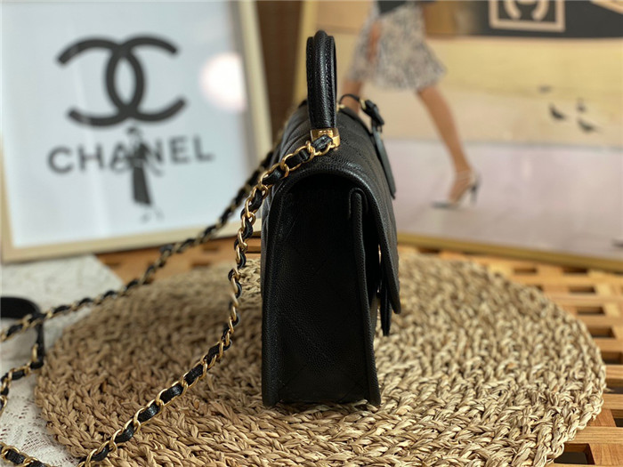  Chanel 샤넬 22K 스몰 탑핸들 플랩백 AS3652