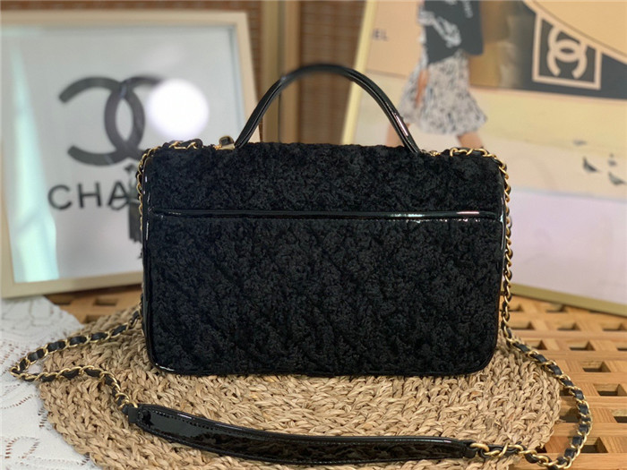 Chanel 샤넬 탑핸들 플랩 백 AS3653