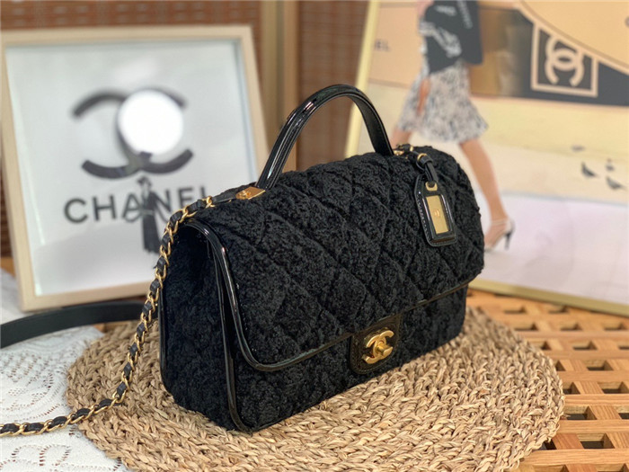 Chanel 샤넬 탑핸들 플랩 백 AS3653