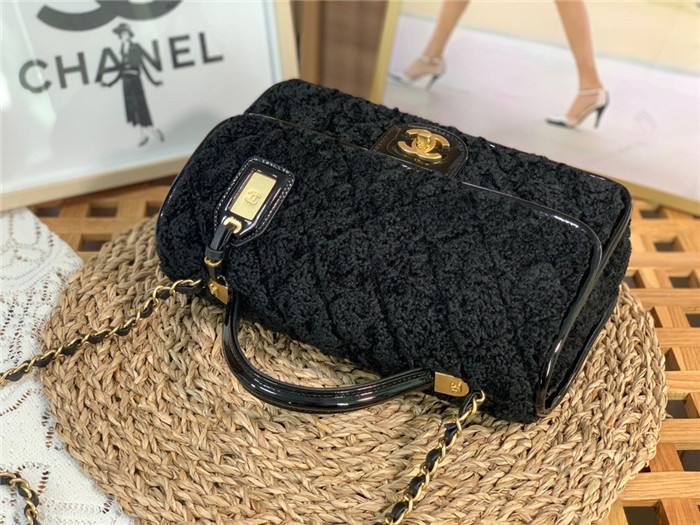 Chanel 샤넬 탑핸들 플랩 백 AS3653