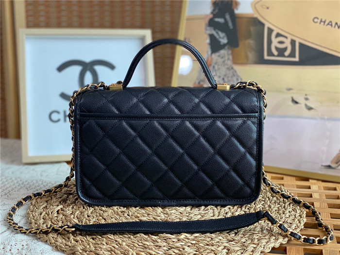 Chanel 샤넬 탑핸들 플랩 백 AS3653