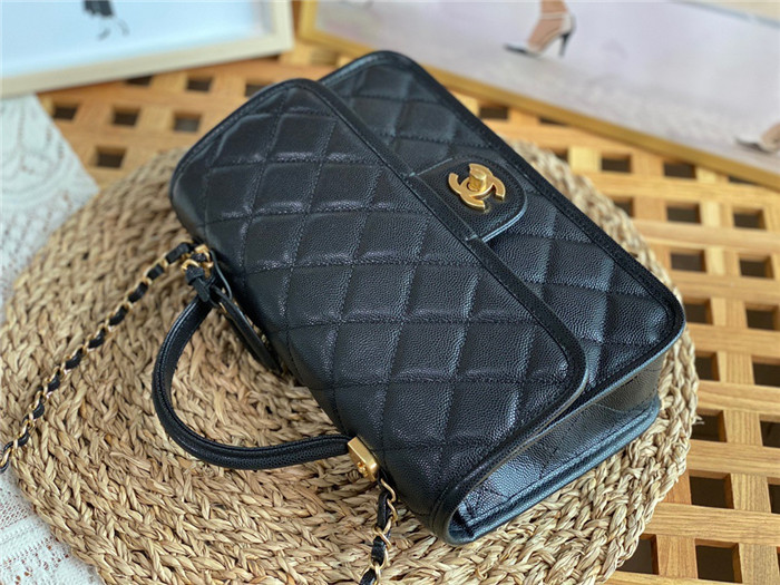 Chanel 샤넬 탑핸들 플랩 백 AS3653