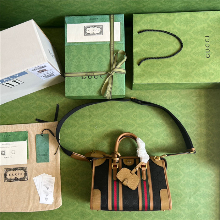 GUCCi 구찌 스몰 캔버스 핸드백 715772