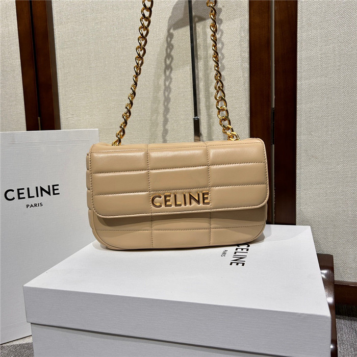  CELINE 셀린느 모노크롬 마틀라세 체인 숄더백 111273