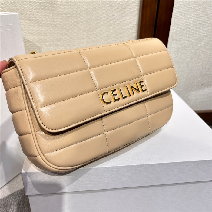  CELINE 셀린느 모노크롬 마틀라세 체인 숄더백 111273