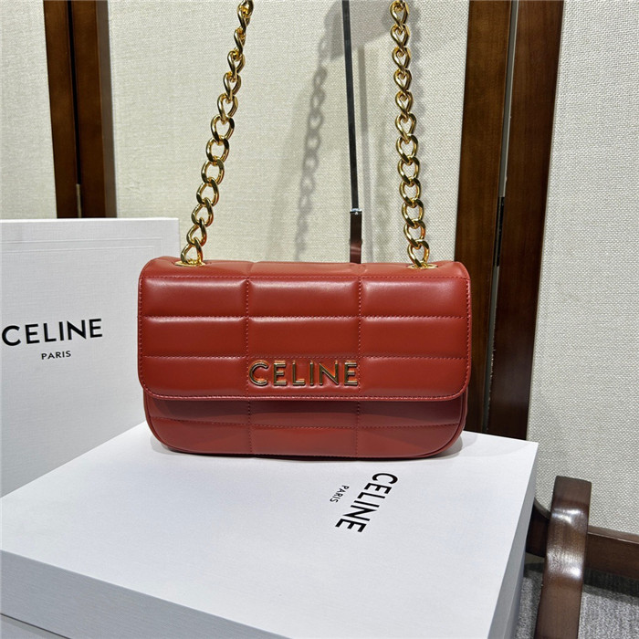  CELINE 셀린느 모노크롬 마틀라세 체인 숄더백 111273
